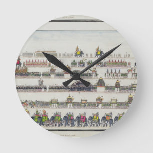 Muharram Ceremony, Faizabad, 1772 from 'The Gentil Round Clock