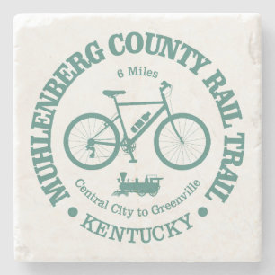 Muhlenberg County Rail Trail (cycling) Stone Coaster