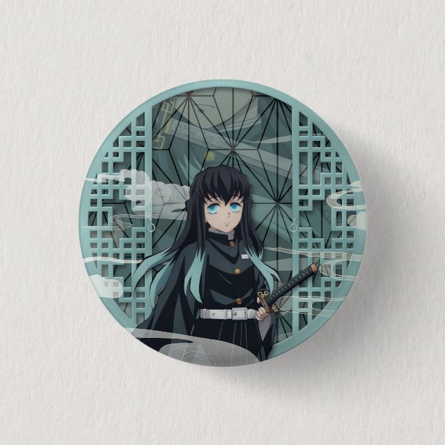 Muichiro Tokito Button (Front)