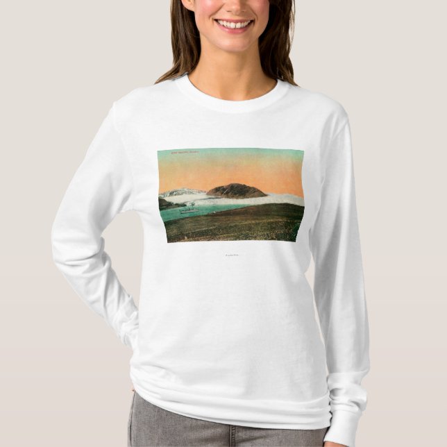 Muir Glacier and Icebergs in Alaska #2 T-Shirt (Front)