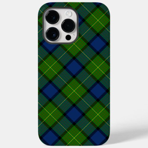 Muir Moore tartan green blue plaid Case_Mate iPhone 14 Pro Max Case