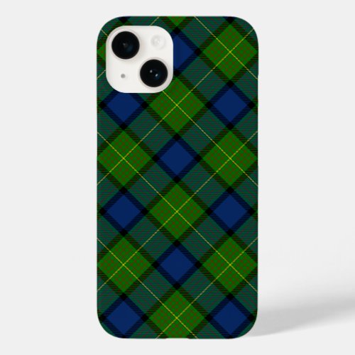 Muir Moore tartan green blue plaid Case_Mate iPhone 14 Case