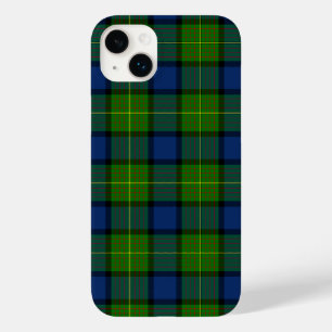 Muir Moore tartan green blue plaid Case-Mate iPhone 14 Plus Case