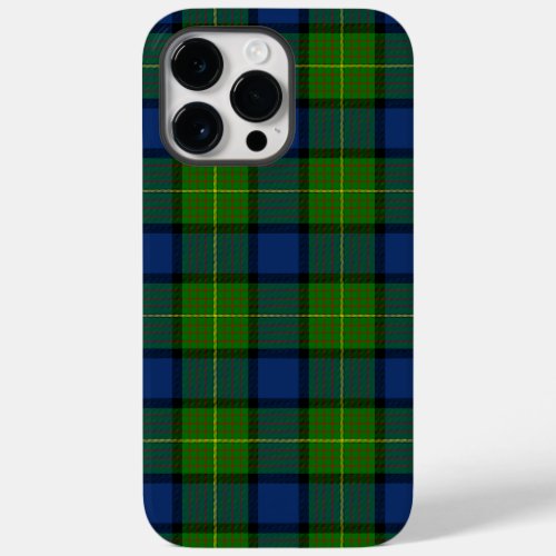 Muir Moore tartan green blue plaid  Case_Mate iPhone 14 Pro Max Case