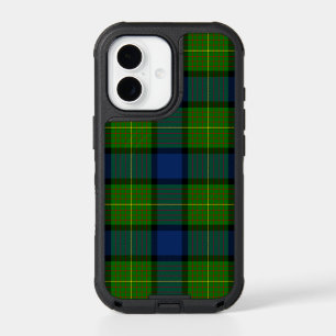 Muir Moore tartan green blue plaid iPhone 17 Case