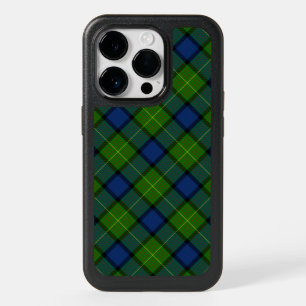 Muir Moore tartan green blue plaid OtterBox iPhone 14 Pro Case