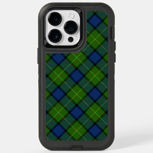 Muir Moore tartan green blue plaid OtterBox iPhone 14 Pro Max Case