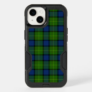Muir Moore tartan green blue plaid OtterBox iPhone 14 Case
