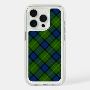 Muir Moore tartan green blue plaid iPhone 15 Pro Case