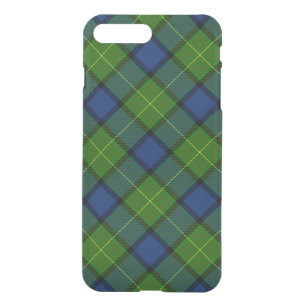 Muir Moore tartan green blue plaid iPhone 8 Plus/7 Plus Case