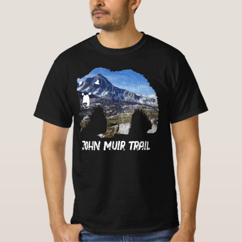 Muir Pass _ John Muir Trail Customizable T_shirt
