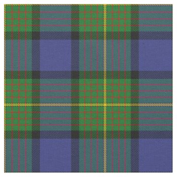 Muir Tartan Print Fabric by thecelticflame at Zazzle