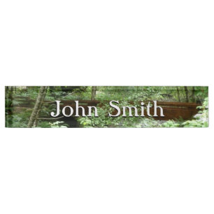 Muir Woods Bridge I Desk Name Plate