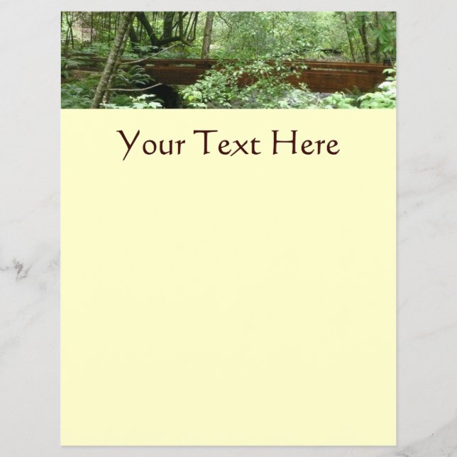 Muir Woods Bridge I Flyer (Front)