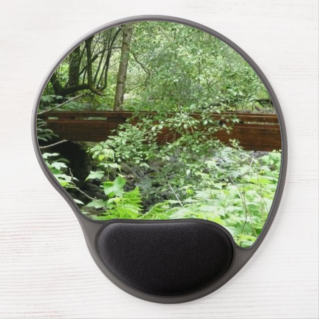 Muir Woods Bridge I Gel Mouse Pad (Front)