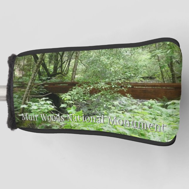 Muir Woods Bridge I Golf Head Cover (Front)