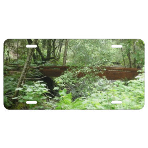 Muir Woods Bridge I License Plate