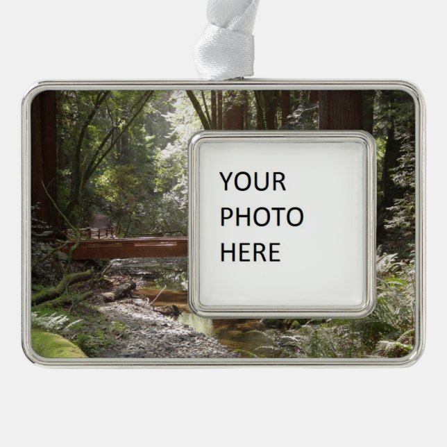 Muir Woods Bridge II Christmas Ornament (Front)