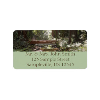 Muir Woods Bridge II Label