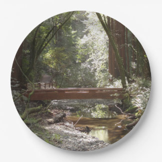 Muir Woods Bridge II Paper Plates
