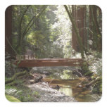 Muir Woods Bridge II Square Sticker