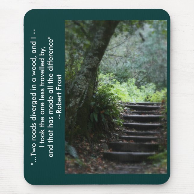 Muir Woods Forest Photo Mousepad (Front)