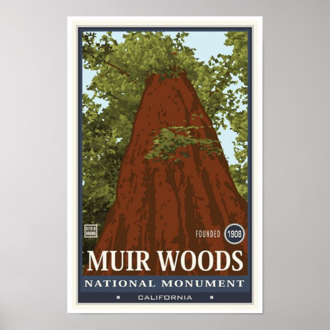 Muir Woods National Monument 3 Poster (Front)