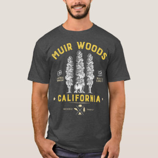 Muir Woods National Monument California Redwood Pa T-Shirt