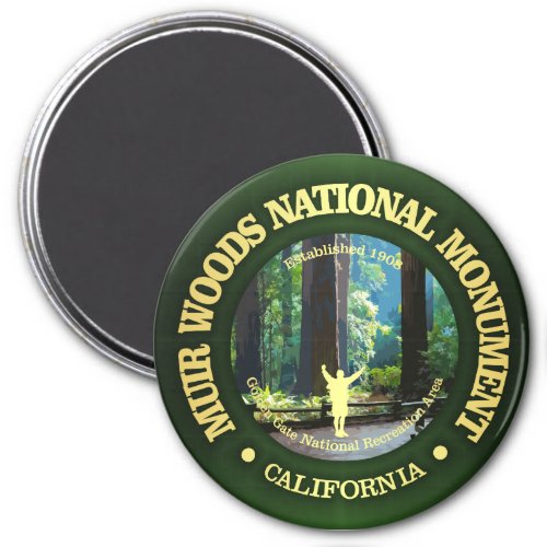 Muir Woods National Monument Magnet