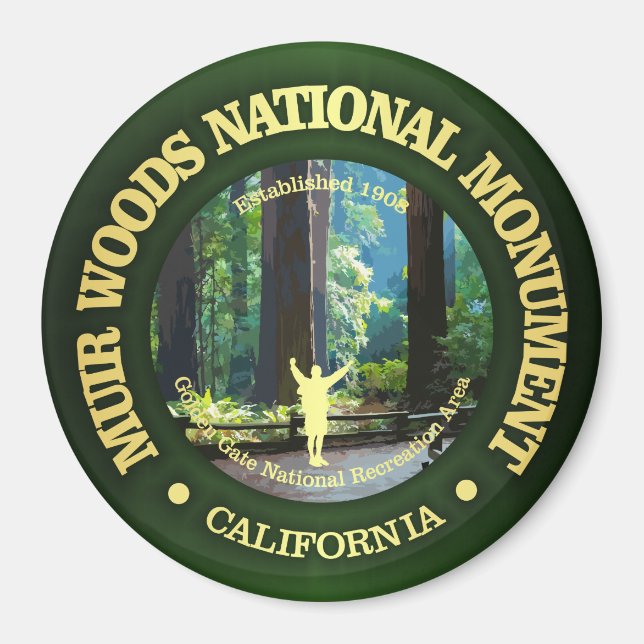 Muir Woods National Monument Magnet (Front)