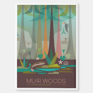 Muir Woods National Monument Refrigerator Magnet