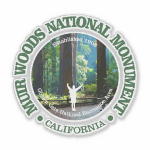 Muir Woods National Monument Sticker