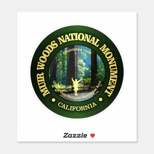 Muir Woods National Monument Sticker