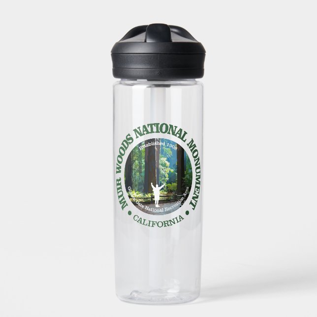 Muir Woods National Monument  Water Bottle (Front)