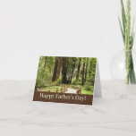 Muir Woods Path I Happy Father's Day Card