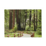 Muir Woods Path I Nature Photography Doormat