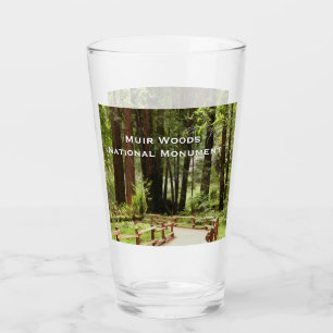 Muir Woods Path I Nature Photography Glass