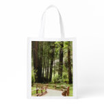 Muir Woods Path I Nature Photography Grocery Bag