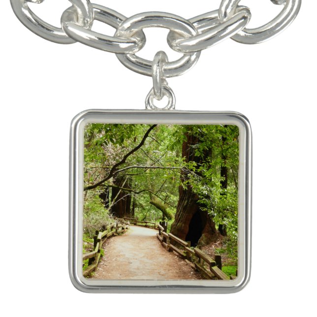 Muir Woods Path II Nature Photography Bracelet (Design)