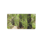 Muir Woods Path II Nature Photography Checkbook Cover