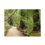 Muir Woods Path II Nature Photography Doormat