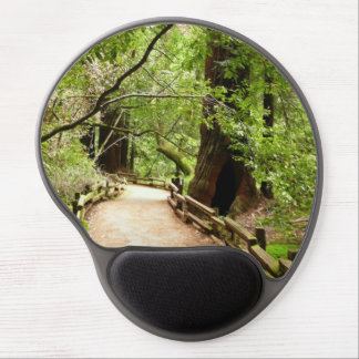 Muir Woods Path II Nature Photography Gel Mouse Pad
