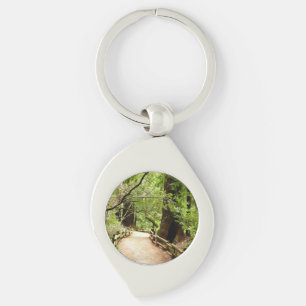 Muir Woods Path II Nature Photography Keychain