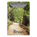 Muir Woods Path II Nature Photography Mini Clipboard
