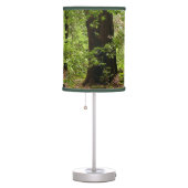 Muir Woods Path II Nature Photography Table Lamp (Right)