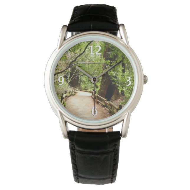 Muir Woods Path II Nature Photography Watch (Front)