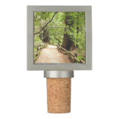Muir Woods Path II Nature Photography Wine Stopper (Front)