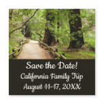 Muir Woods Path II Nature Save the Date