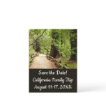 Muir Woods Path II Nature Save the Date Announcement Postcard