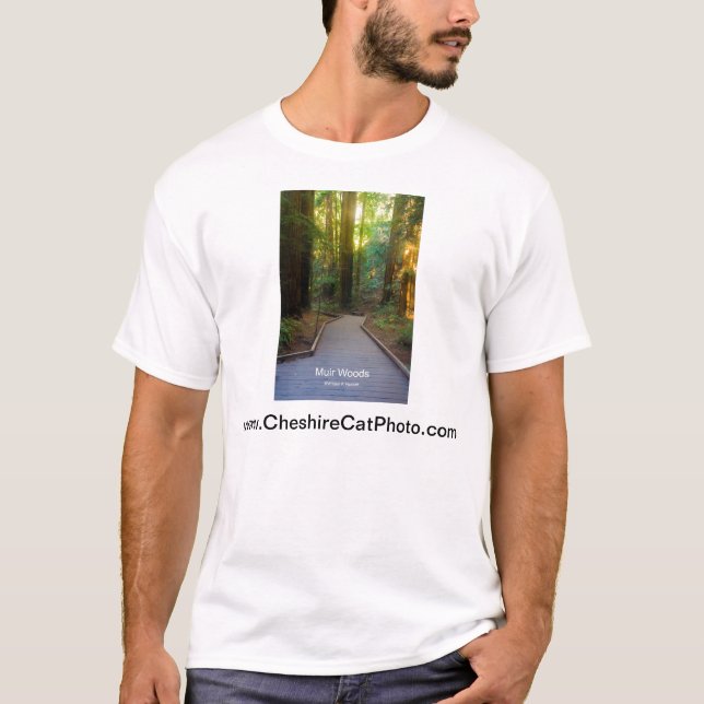 Muir Woods Walkway California Products T-Shirt (Front)